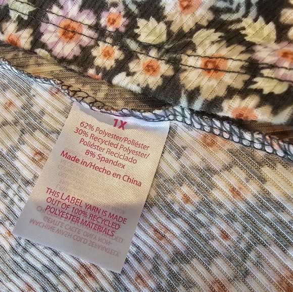 No Boundaries Plus Size 1X Floral Multicolor Sweetheart Mini Dress Spring - Picture 7 of 10